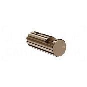 Gessi Incastri Крючок для полотенец одинарный, подвесной, цвет: coffee bronze brushed PVD 75521#761