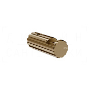 Gessi Incastri Крючок для полотенец одинарный, подвесной, цвет: deep bronze brushed PVD 75521#791