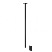 Gessi Sensor Taps Смеситель для раковины потолочный, сенсор., внешняя часть, цвет: black metal PVD 20026#706