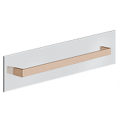 Gessi Inverso/Rettangolo Полотенцедержатель для крепления на стекло 61,5 см, цвет: copper PVD 20965#030