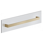 Gessi Inverso/Rettangolo Полотенцедержатель на стекло 61,5 см, цвет: warm bronze brushed PVD 20965#726