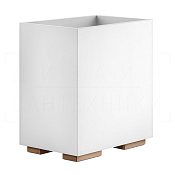 Gessi Inverso/Rettangolo Корзина для бумаги напольная 7 л, без крышки, цвет: copper PVD 20990#030