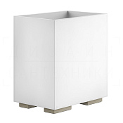 Gessi Inverso/Rettangolo Корзина для бумаги напольная 7 л, без крышки, цвет: finox brushed nickel 20990#149