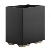 Gessi Inverso/Rettangolo Корзина для бумаги напольная 7 л, без крышки, цвет: copper brushed PVD 20991#708