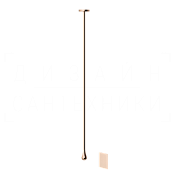 Gessi Sensor Taps Смеситель для раковины потолочный, сенсорный, внешняя часть, цвет: copper PVD 33726#030