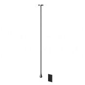 Gessi Sensor Taps Смеситель для раковины потолочный, сенсор., внешняя часть, цвет: black metal PVD 33726#706