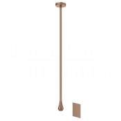 Gessi Sensor Taps Смеситель для раковины потолочный, сенсор., внеш. часть, цвет: copper brushed PVD 33726#708