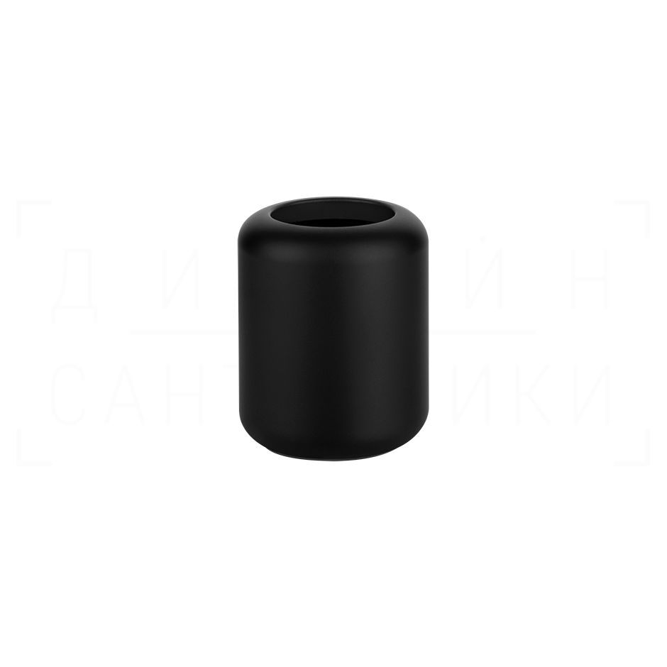 Gessi Goccia Стакан настольный, керамический Gres, цвет: matt black 38035#532