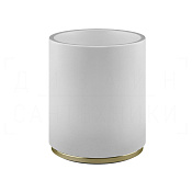 Gessi Inverso/Rettangolo Корзина для бумаги напольная 4,2 л, без крышки, цвет: brass PVD 45590#710