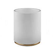 Gessi Inverso/Rettangolo Корзина для бумаги напольная 4,2 л, без крышки, цвет: warm bronze PVD 45590#735