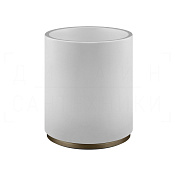 Gessi Inverso/Rettangolo Корзина для бумаги напольная 4,2 л, без крышки, цвет: coffee bronze brushed 45590#761