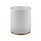 Gessi Inverso/Rettangolo Корзина для бумаги напольная 4,2 л, без крышки, цвет: deep bronze brushed 45590#791