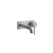 Gessi 316 Flessa Смеситель для раковины встраив., внеш. часть, излив под заказ, цвет: steel brushed 54084#239