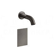 Gessi Sensor Taps Смеситель для раковины встраив., сенсор., внеш. часть, цвет: black metal brushed 54114#707