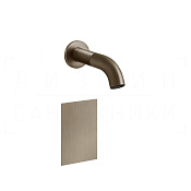 Gessi Sensor Taps Смеситель для раковины встраив., сенсор., внеш. часть, цвет: coffee bronze brushed 54114#761