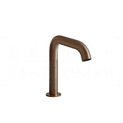 Gessi Sensor Taps Смеситель для раковины, сенсор., без д/к, излив 15,4 см, цвет: copper brushed PVD 54281#708