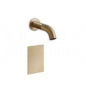 Gessi Sensor Taps Смеситель для раковины встраив., сенсор., внеш. часть, цвет: warm bronze brushed 54314#726