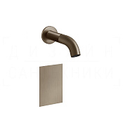 Gessi Sensor Taps Смеситель для раковины встраив., сенсор., внеш. часть, цвет: coffee bronze brushed 54314#761