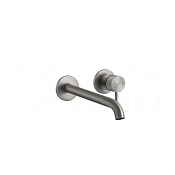 Gessi 316 Trame Смеситель для раковины встраив., внешняя часть, излив под заказ, цвет: steel brushed 54389#239