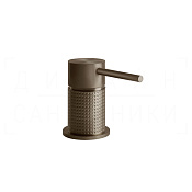 Gessi 316 Cesello Смеситель для раковины, без излива и дон. клапана, цвет: coffee bronze brushed PVD 54405#761