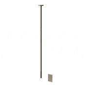 Gessi Sensor Taps Смеситель для раковины потолоч., сенсор., внеш. часть, цвет: coffee bronze brushed 54424#761