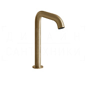Gessi Sensor Taps Смеситель для раковины высокий, сенсорный, излив 23 см, цвет: warm bronze brushed 54480#726
