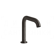 Gessi Sensor Taps Смеситель для раковины, сенсор., без д/к, излив 15,4 см, цвет: black metal brushed 54481#707