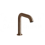 Gessi Sensor Taps Смеситель для раковины, сенсор., без д/к, излив 15,4 см, цвет: copper brushed PVD 54481#708