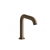 Gessi Sensor Taps Смеситель для раковины, сенсорный, излив 15,4 см, цвет: coffee bronze brushed 54481#761