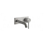 Gessi 316 Cesello Смеситель для раковины встраив., внеш. часть, излив под заказ, цвет: steel brushed 54484#239