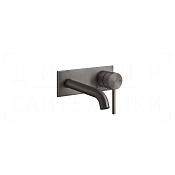 Gessi 316 Cesello Смеситель для раковины встраив., внеш. часть, излив под заказ, цвет: black metal 54484#707
