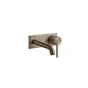 Gessi 316 Cesello Смеситель для раковины встраив., внеш. час., излив 12-14 см, цвет: coffee bronze 54488#761