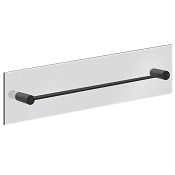 Gessi 316 Полотенцедержатель для крепления на стекло 62,8 см, цвет: matte black 54925#299