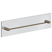 Gessi 316 Полотенцедержатель для крепления на стекло 62,8 см, цвет: coffee bronze brushed PVD 54925#761