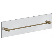 Gessi 316 Полотенцедержатель для крепления на стекло 62,8 см, цвет: deep bronze brushed PVD 54925#791