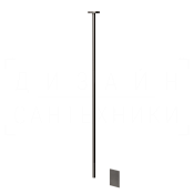 Gessi Sensor Taps Смеситель для раковины потолоч., сенсор., внеш. часть, цвет: black metal brushed 58026#707
