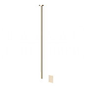 Gessi Sensor Taps Смеситель для раковины потолочный, сенсор., внешняя часть, цвет: warm bronze PVD 58026#735