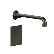 Gessi Sensor Taps Смеситель для раковины ввстраиваемый, сенсорный, внешняя часть, цвет: aged bronze 58107#187