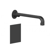 Gessi Sensor Taps Смеситель для раковины встраиваемый, сенсорный, внешняя часть, цвет: matte black 58107#299