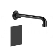 Gessi Sensor Taps Смеситель для раковины встраиваемый, сенсорный, внешняя часть, цвет: black metal 58107#706