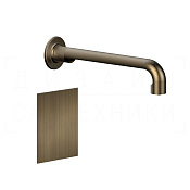 Gessi Sensor Taps Смеситель для раковины встраиваемый, сенсорный, внешняя часть, цвет: antique brass 58107#713