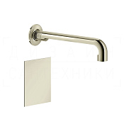 Gessi Sensor Taps Смеситель для раковины встраив., сенсор., внеш. часть, излив 26 см, цвет: nickel 58107#720