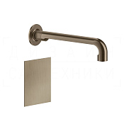 Gessi Sensor Taps Смеситель для раковины встраив., сенсор., внеш. часть, цвет: coffee bronze brushed 58107#761
