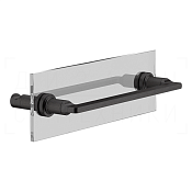 Gessi Inciso Полотенцедержатель для крепления на стекло 34,1 см, цвет: aged bronze 58613#187