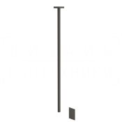 Gessi Sensor Taps Смеситель для раковины потолочый, сенсор., внеш. часть, цвет: black metal brushed 59024#707