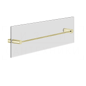 Gessi Rilievo Полотенцедержатель для крепления на стекло 47,8 см, цвет: brass PVD 59564#710