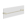 Gessi Rilievo Полотенцедержатель для крепления на стекло 47,8 см, цвет: nickel PVD 59564#720