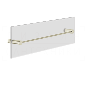 Gessi Rilievo Полотенцедержатель для крепления на стекло 47,8 см, цвет: nickel PVD 59564#720