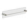 Gessi Rilievo Полотенцедержатель для крепления на стекло 62,8 см, цвет: finox brushed nickel 59566#149