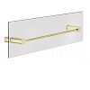 Gessi Rilievo Полотенцедержатель для крепления на стекло 62,8 см, цвет: brass PVD 59566#710